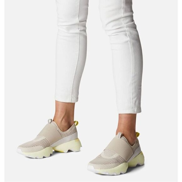 Sorel Women’s Kinetic Impact Strap Slip on Sneakers Dark Stone Bolt - Picture 3 of 11